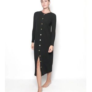 Black Cardigan Dress